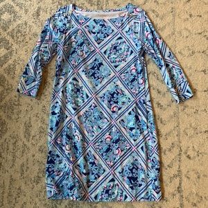 Lilly Pulitzer Sophie dress Zanzibar Blue size m